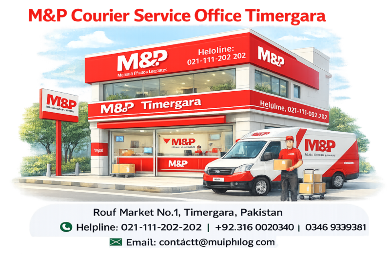 M&P Courier Service Office Timergara Lower Dir
