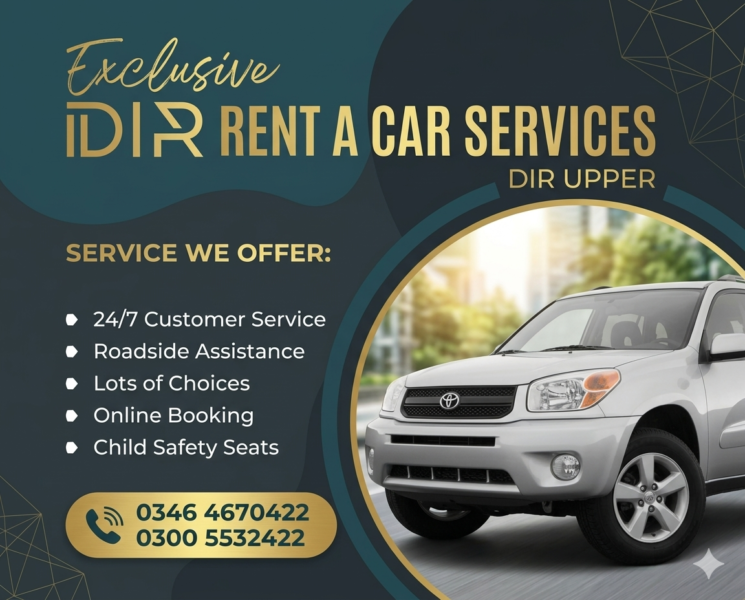 Dir Rent A Car Services Upper Dir